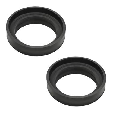 Imagem de Pacote com 2 juntas universais de tanque para tigela 9BU024E para banheiros de duas peças de 7,6 cm.