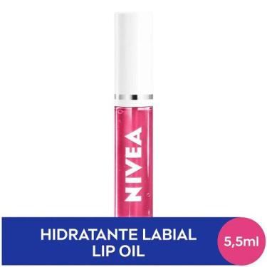 Imagem de Hidratante Labial Nivea Lip Nutritivo Oil Cor Pink Rock 5,5ml
