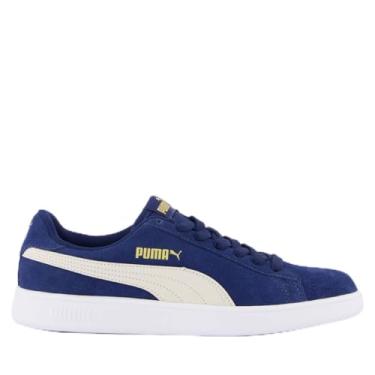 Imagem de Tênis Puma Smash V3 BDP Azul Marinho e Dourado 40