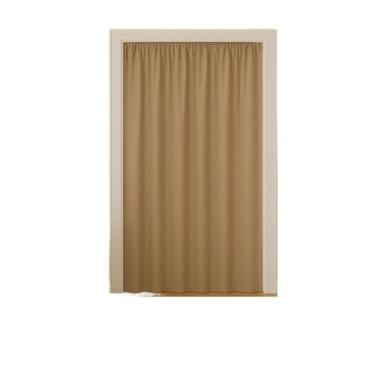 Imagem de Cortinas divisórias elegantes - Ideais para quartos, salas de estar e cozinhas, estas cortinas são a solução perfeita para dividir espaços(Avelã)