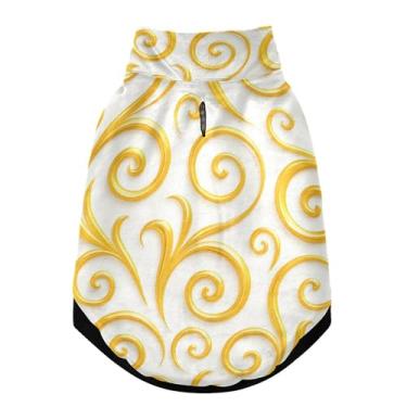 Imagem de SEHANY Casaco vintage Bohemia para cães pequenos, super quente, à prova de vento, jaqueta de inverno macia e aconchegante para animais de estimação, moletom para clima frio na neve com furo na trela