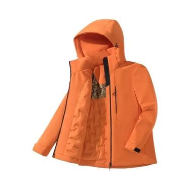 Imagem de Jaqueta De Fleece Impermeável Unissex Para Inverno, À Prova De Vento, 