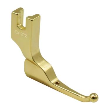 Imagem de Fancyes Calcador especial para lantejoulas e miçangas, calcador para máquina de costura, acessório multiuso para artesanato que evita que as peças enrolem.