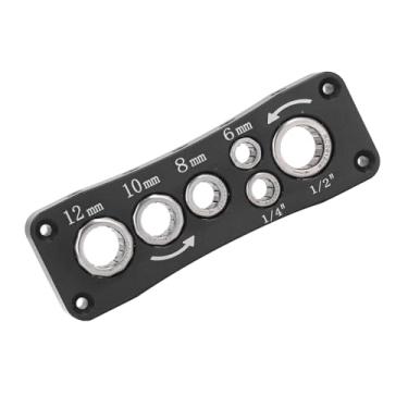 Imagem de Fafeicy Suporte de Broca de Roteador Multifuncional Portátil Compacto, Trocas de Ferramentas Eficientes, Ampla Aplicação Em Casa, Processamento de Móveis Com Excelente Material de Aço de Alto Carbono