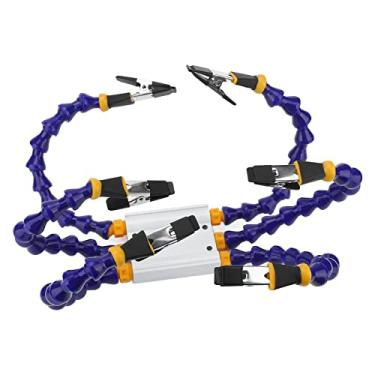 Imagem de Akozon Ferramenta de Mãos Amigas para Solda Com Braço Flexível e Base de Liga de Alumínio - Ferramenta de Solda de Terceira Mão para Soldagem e Trabalho de Joias (#13)