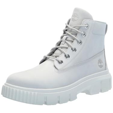 Imagem de Timberland Bota feminina de couro Greyfield, Violeta cinza, 40