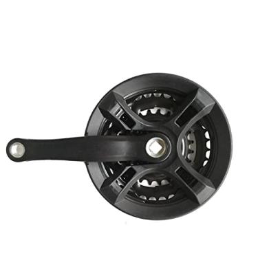 Imagem de Greensen Conjunto de Pedivela de Mountain Bike de 26 Polegadas, Disco Leve Usinado Em CNC Tratado Termicamente T6 Com Furo Em Losango para Bicicletas de Estrada e off-road.