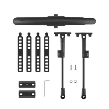 Imagem de Para-lama traseiro e dianteiro para bicicleta de estrada, em plástico PP macio, resistente e durável, acessório protetor para bicicleta.(Front Fender)
