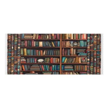 Imagem de Wassud Capas de lavadora e secadora de livros, protetor de lavadora com sacos de armazenamento, capa de geladeira à prova de poeira com bolsos para lavanderia doméstica, cozinha, 120 x 55 cm