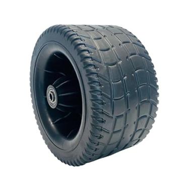 Imagem de WeiLaiKeQi Rodízio de 7 Polegadas com Rolamento Duplo, Pneu Sólido, para Carrinho de Camping, Cortador de Grama, Churrasqueira E Outras Peças de Reposição, Estilo E