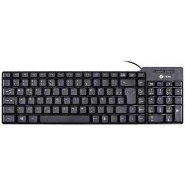 Imagem de Teclado Usb Compacto Dynamic Abnt2 Cabo 1.8m Preto - Dt150