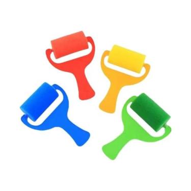 Imagem de Kit De Pincéis De Esponja Para Pintura DIY Para Iniciantes, Suprimento