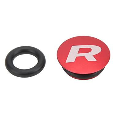 Imagem de Capa antipoeira de liga de alumínio, oca integrada, leve, fácil instalação, para pedaleira oca de 22-25 mm