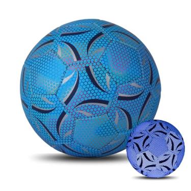 Imagem de Bola de Futebol Reflexiva com Luz para Treinamento Indoor Flash Câmera