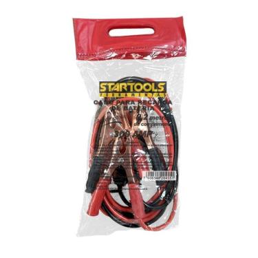 Imagem de 2 Cabos Recarga De Bateria Carro 300 Amp 2,2m Chupeta