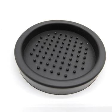 Imagem de Tapete de canto de silicone para café preto resistente ao calor antiderrapante portátil para barista