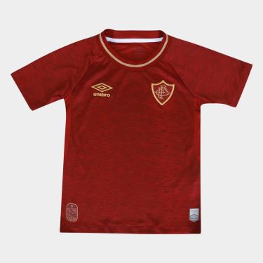 Imagem de Camisa Infantil Fluminese III 25/26 s/n Torcedor Umbro-Unissex
