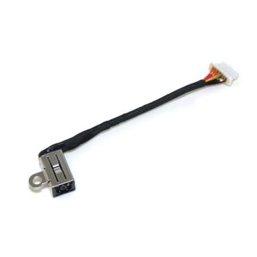 Imagem de Cabo de tomada de alimentação CC M21725-001 Substituição para HP ProBook 440 445 450 455 G8/G9/G10 e EliteBook 640 645 650 655 G8/G9/G10 | L56957-S75 M155 626-0 01 | 7 fios, 7 pinos, 6,3 cm