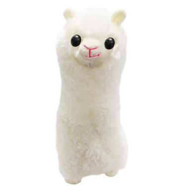 Imagem de Pelucia Lhama Branca Incriveis 43cm!