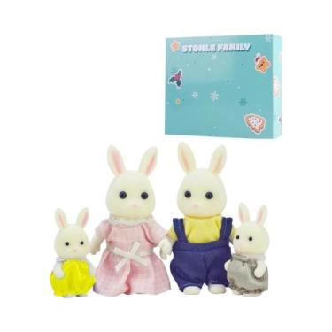 Imagem de Conjunto De Brinquedos De Casa De Bonecas Da Família Florestal Com Ace