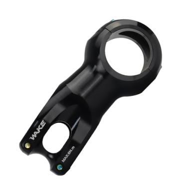 Imagem de BESNIN Haste de bicicleta preta MTB, 10 graus, 31,8 mm, 70 mm, haste do guidão para ciclismo, liga de alumínio