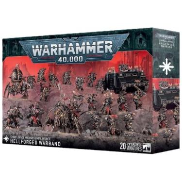 Imagem de Warhammer 40K Chaos Space Marines Hellforged Warband Battleforce Box Set - (2025)