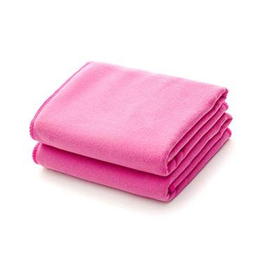 Imagem de CUYUNA Toalha grande super absorvente e de secagem rápida para esportes, acampamento, mochila, natação, caminhadas (Rosa Vermelha)