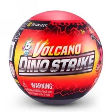 Imagem de Dino Strike 5 Surprise Xalingo 5 Peças para Montar e 1 Guia de Colecio