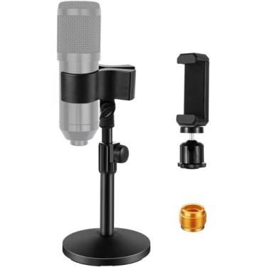 Imagem de Suporte de microfone de mesa BILIONE versátil ajustável