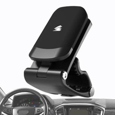 Imagem de Suporte Magnético De Telemóvel Para Automóvel,Suporte Giratório 360 Graus Para Smartphone - com Clip para Tablier de Smartphone | para Automóvel SUV Caminhonete em Viagens de Férias e Condução
