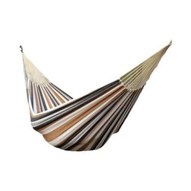 Imagem de Rede De Descanso Infantil De Lona Listrada Para Uso Interno E Externo,