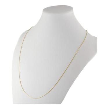 Imagem de Colar Masculino Ouro 18k Corrente Veneziana 0.7 60 Cm Cordão - JOIE JO