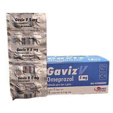 Imagem de Gaviz v 5mg 1 cartela c/ 10 comprimidos - AGENER UNIAO, 5