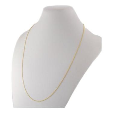 Imagem de Cordão De Ouro 18k Masculino Corrente Cadeado 1.4 70 Cm - JOIE JOIAS F