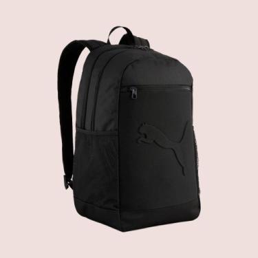 Imagem de Mochila Puma Buzz Backpack Unissex Desenho No Tecido Lisa, Preto, U