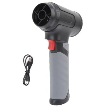 Imagem de Jiawu Espanador de Ar Elétrico, Espanador de Ar Sem Fio de 40000RPM 6000mAh, Motor Sem Escova, Velocidade Variável Contínua, Soprador de Recarregável para PC, Casa,Exterior,Carro