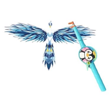 Imagem de Vaveren Pipa de brinquedo com linha de 50 metros para crianças e adultos, ideal para atividades criativas ao ar livre. Fácil de empinar, perfeita para, Fénix