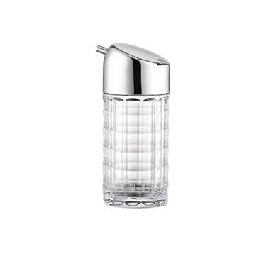 Imagem de Garrafas de óleo acrílico garrafa de óleo doméstico e vinagre tempero garrafa de vidro imitação de azeite de oliva garrafa dispensador lecythus (300 ml)