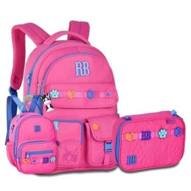 Imagem de Mochila Costas com Lancheira e Estojo Box Rebecca bonbon-Feminino