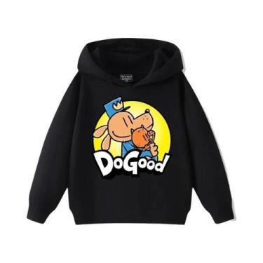 Imagem de Moletom Com Capuz Infantil DOGMAN, Roupas De Cachorro Detetive Com Est