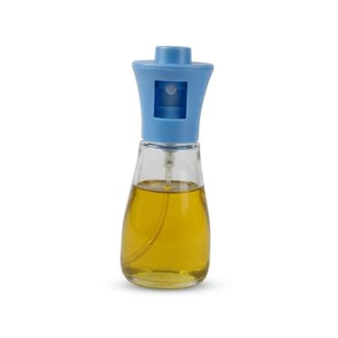 Imagem de Spray Pulverizador Azeite, Vinagre, Shoyu Vidro 180ml (azul)