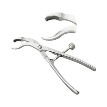 Imagem de Pinça Ortopédica Para Fixação De Placas De Osso Com Rosca 15cm 19cm 26