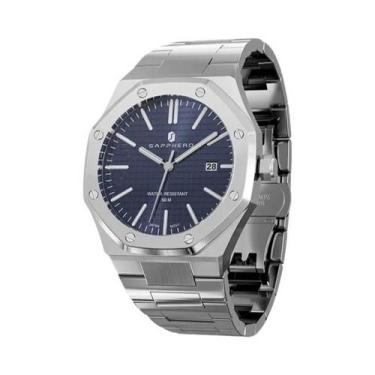 Imagem de Relógio Masculino Com Pulseira De Aço Inoxidável, Resistente À Água, C