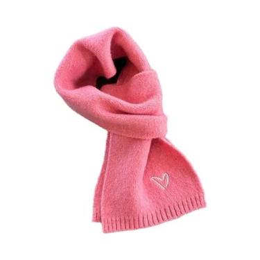 Imagem de Cachecol Infantil Estilo Coreano Para Meninos E Meninas, Quente Para O