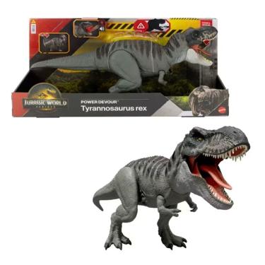 Imagem de Jurassic World Dinossauro T-Rex Mordida Destruidora com som - Mattel