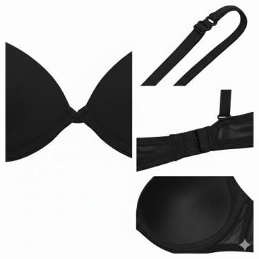 Imagem de Sutiã Push-Up Hope 2384/00023840, Hoppt, Preto, 40