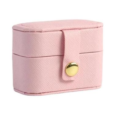 Imagem de Caixa De Joias Portátil Para Viagem, Mini Estojo Minimalista Para Arma