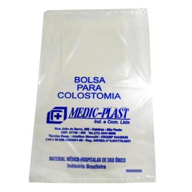 Imagem de Bolsa De Colostomia Karaya Descartável 50Mm - 100 Unidades - Medicplas