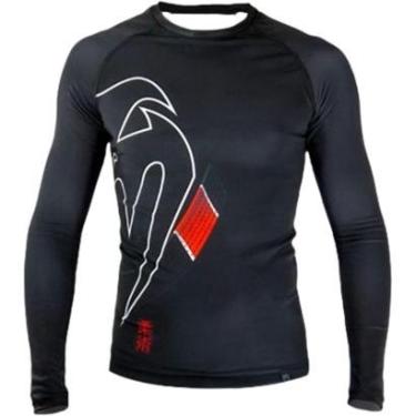 Imagem de Camiseta Venum Rashguard Belt Dark M/L Masculino-Masculino