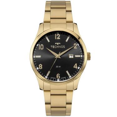 Imagem de Relógio Technos Masculino Steel Dourado - 2115TZF/1P